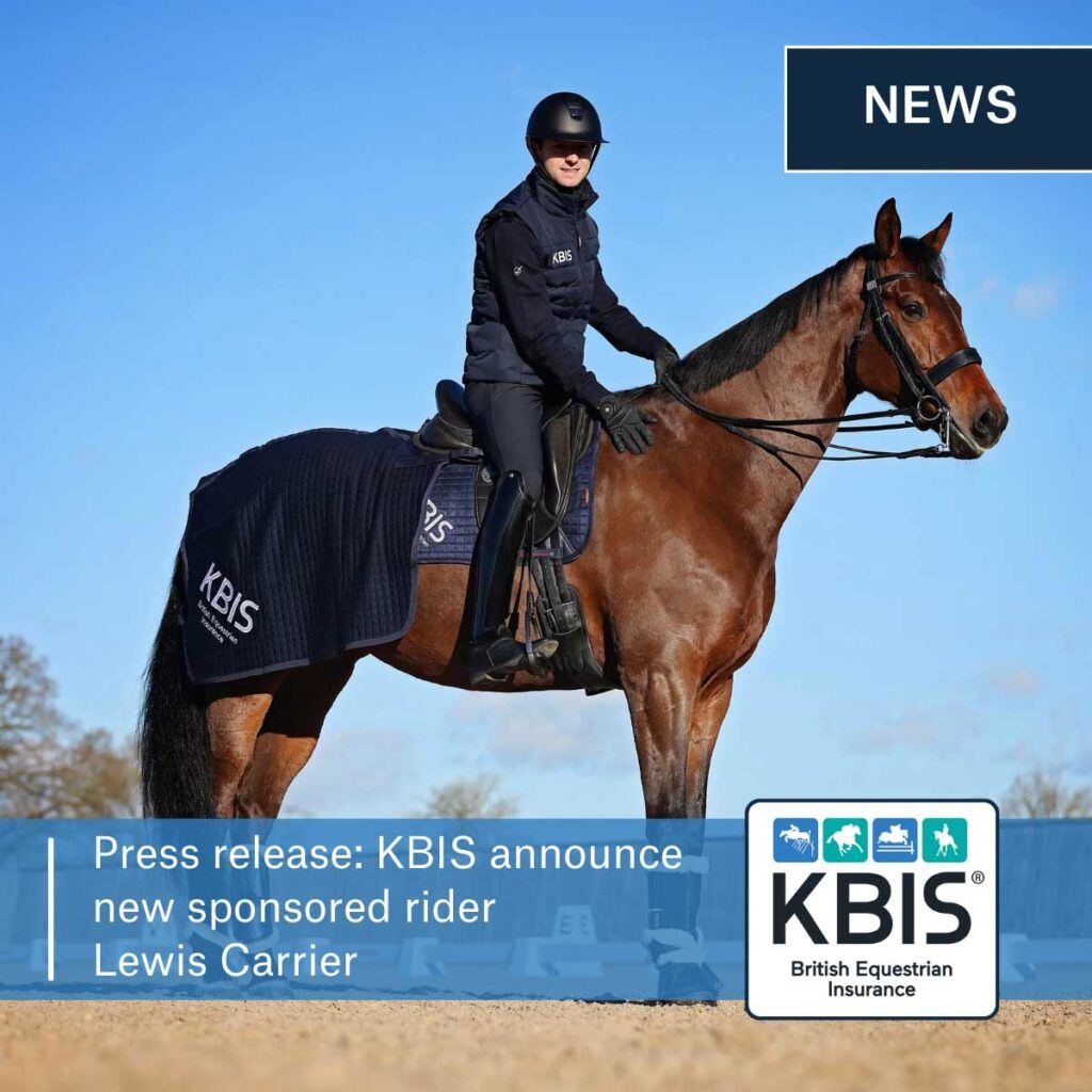 Press release: KBIS announce new sponsored rider Lewis Carrier