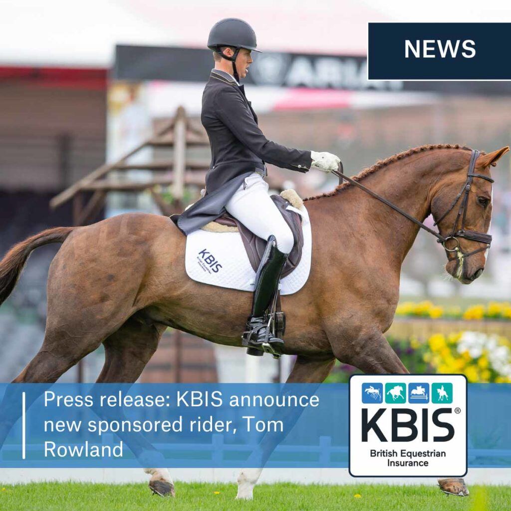 Press release: KBIS announce new sponsored rider, Tom Rowland